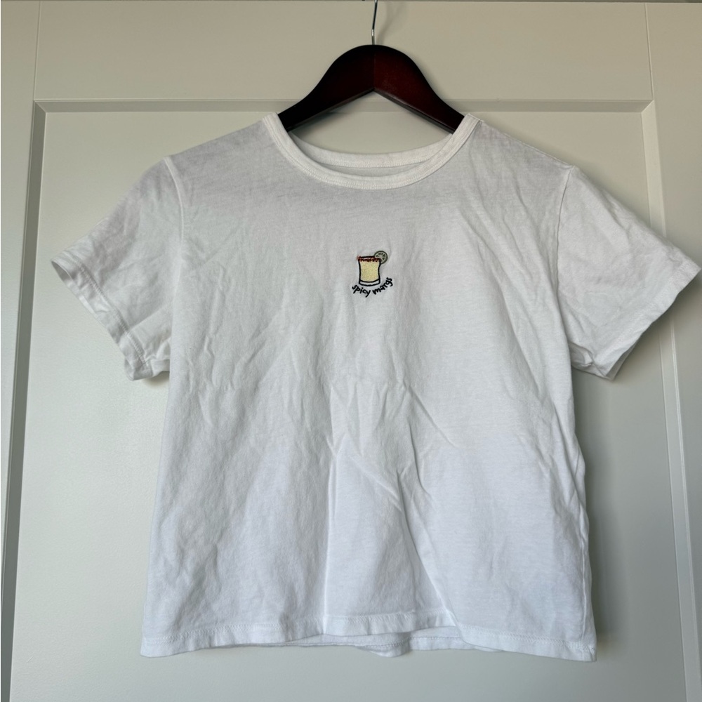 Abercrombie skimming tee margarita top